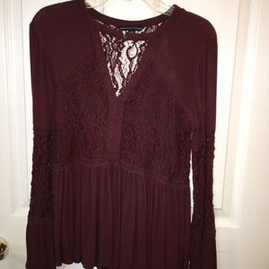 Shirt Burgundy